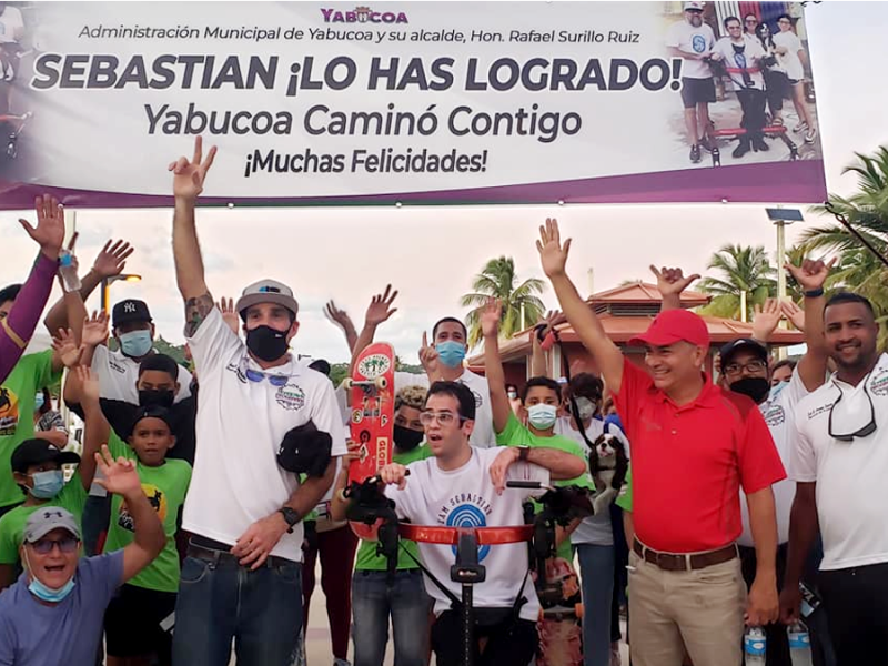 Sebastián completa ruta de un kilómetro en&nbsp;Yabucoa