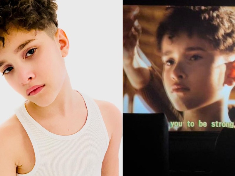 Niño puertorriqueño Ian Martínez debuta en el cine junto Bad Bunny y Brad&nbsp;Pitt